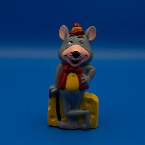 Chuck E Cheese Coin Bank Figurine Character Collectible